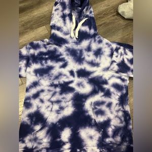 Purple Tie-Dye Hoodie